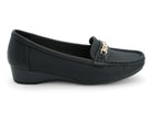 Women's Black Patricia Moccasin