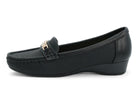 Women's Black Patricia Moccasin