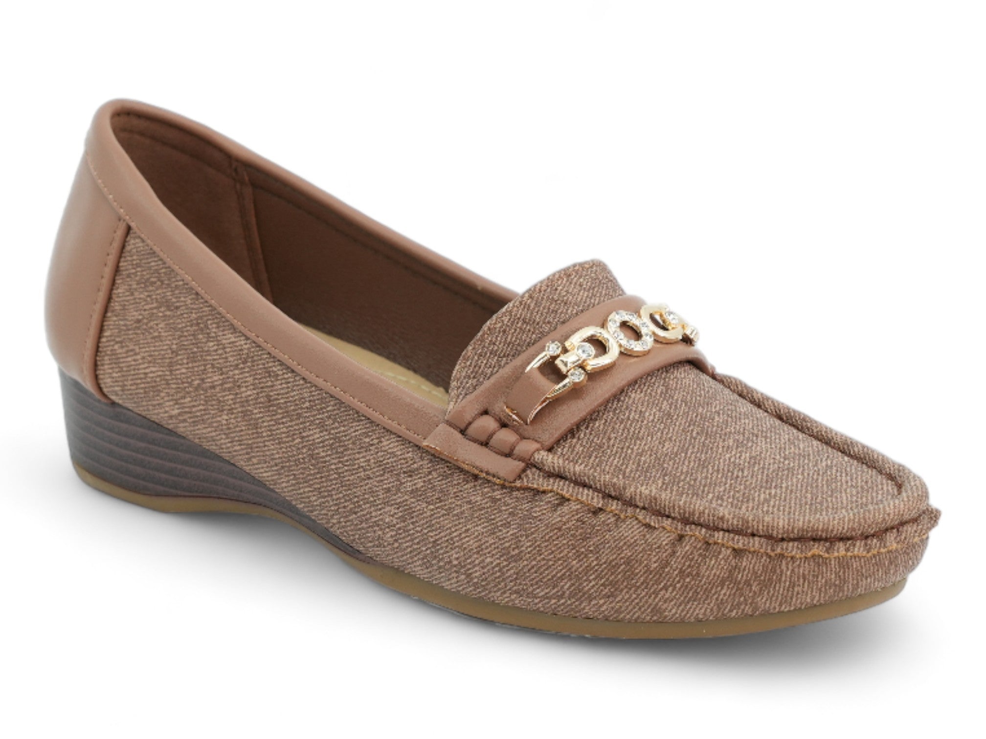 Women's Brown Patricia Moccasin