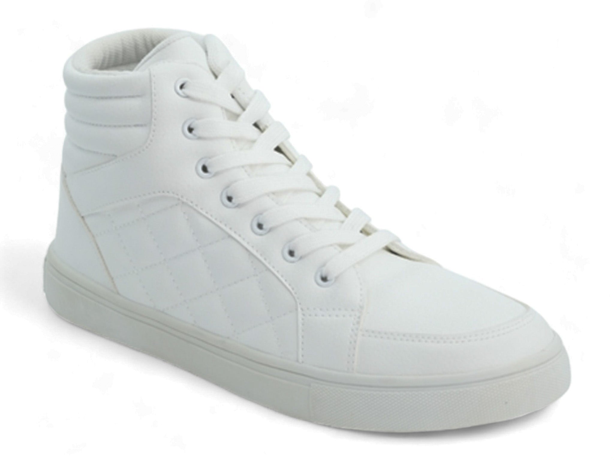 Women's White Mayra High Top Sneaker