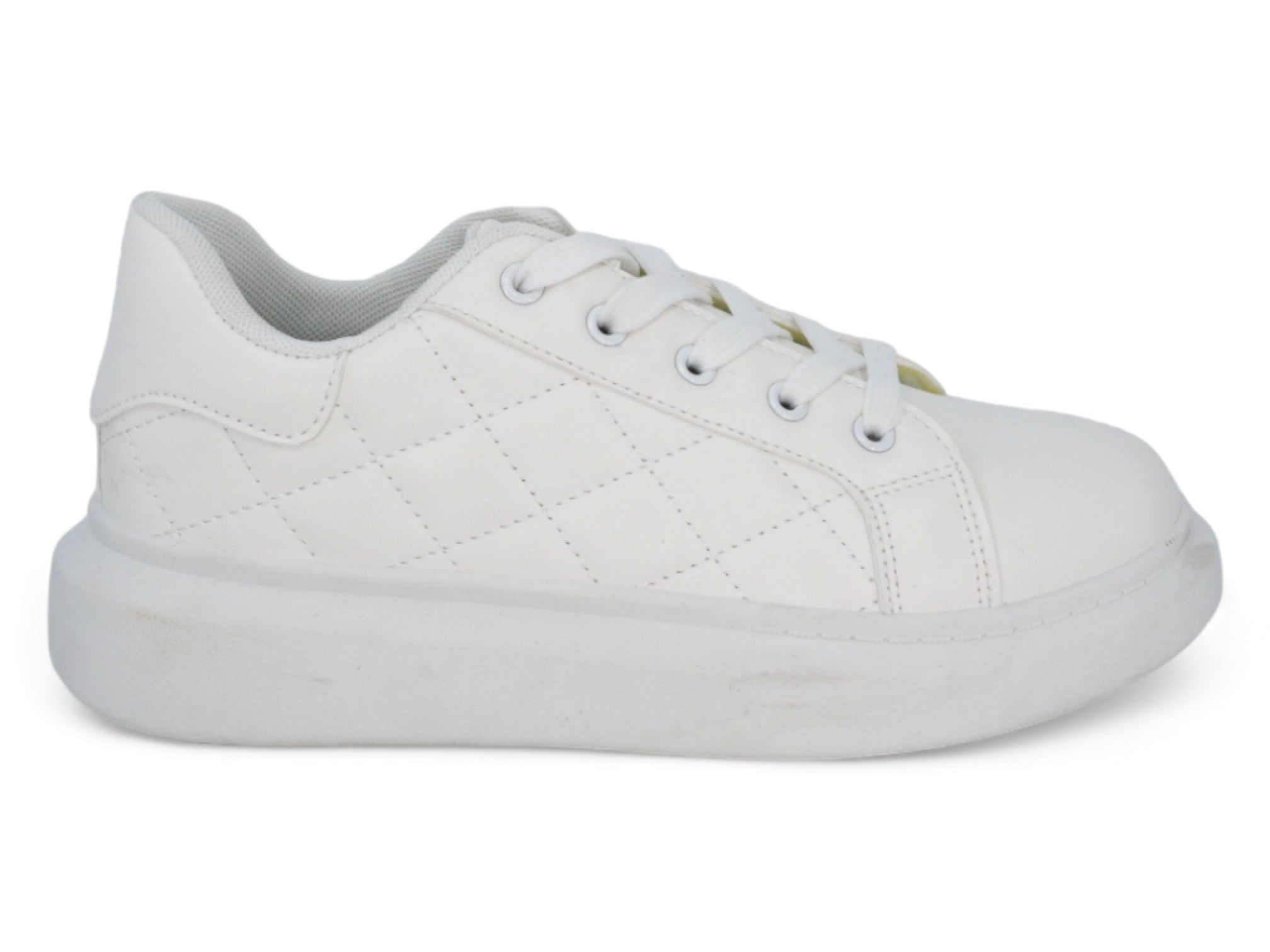 Women's White Raelynn Platform Sneaker