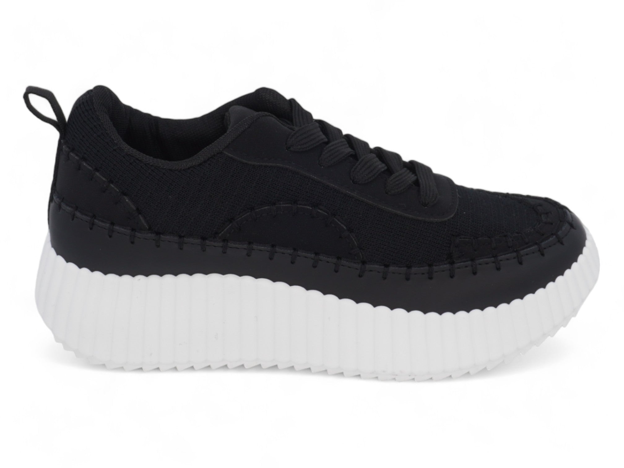 Women's Black Charleigh Platform Sneaker