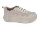 Women's Cream Charleigh Platform Sneaker