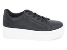 Women's Black Bobbie Platform Sneaker