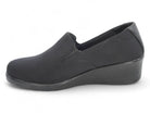 Women's Black Devi Comfort Wedge