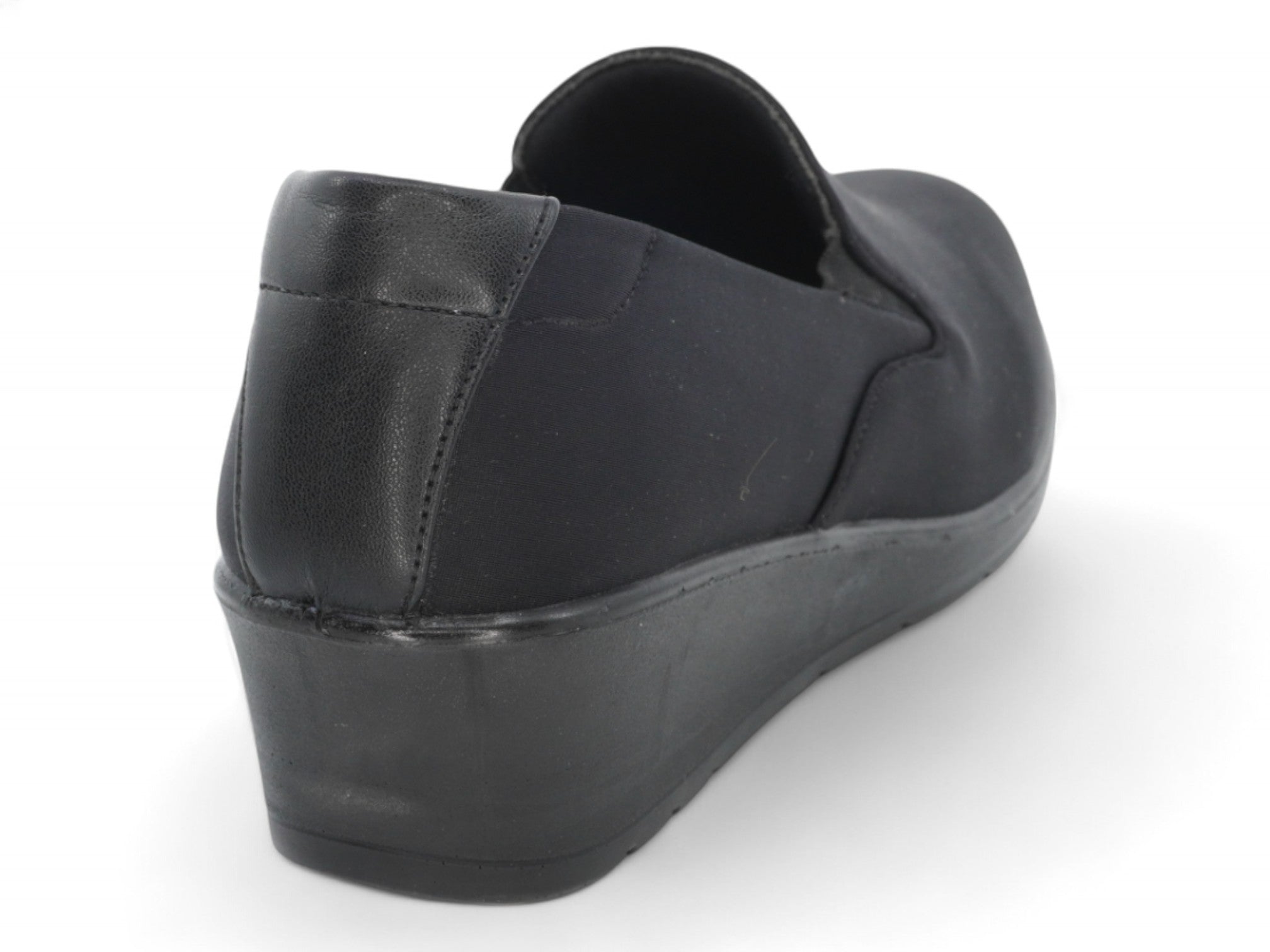 Women's Black Devi Comfort Wedge