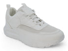 Women's White Mesh Sporty Sneaker