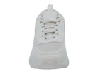 Women's White Mesh Sporty Sneaker