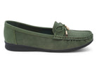 Women's Olive Green Belinda Moccasin