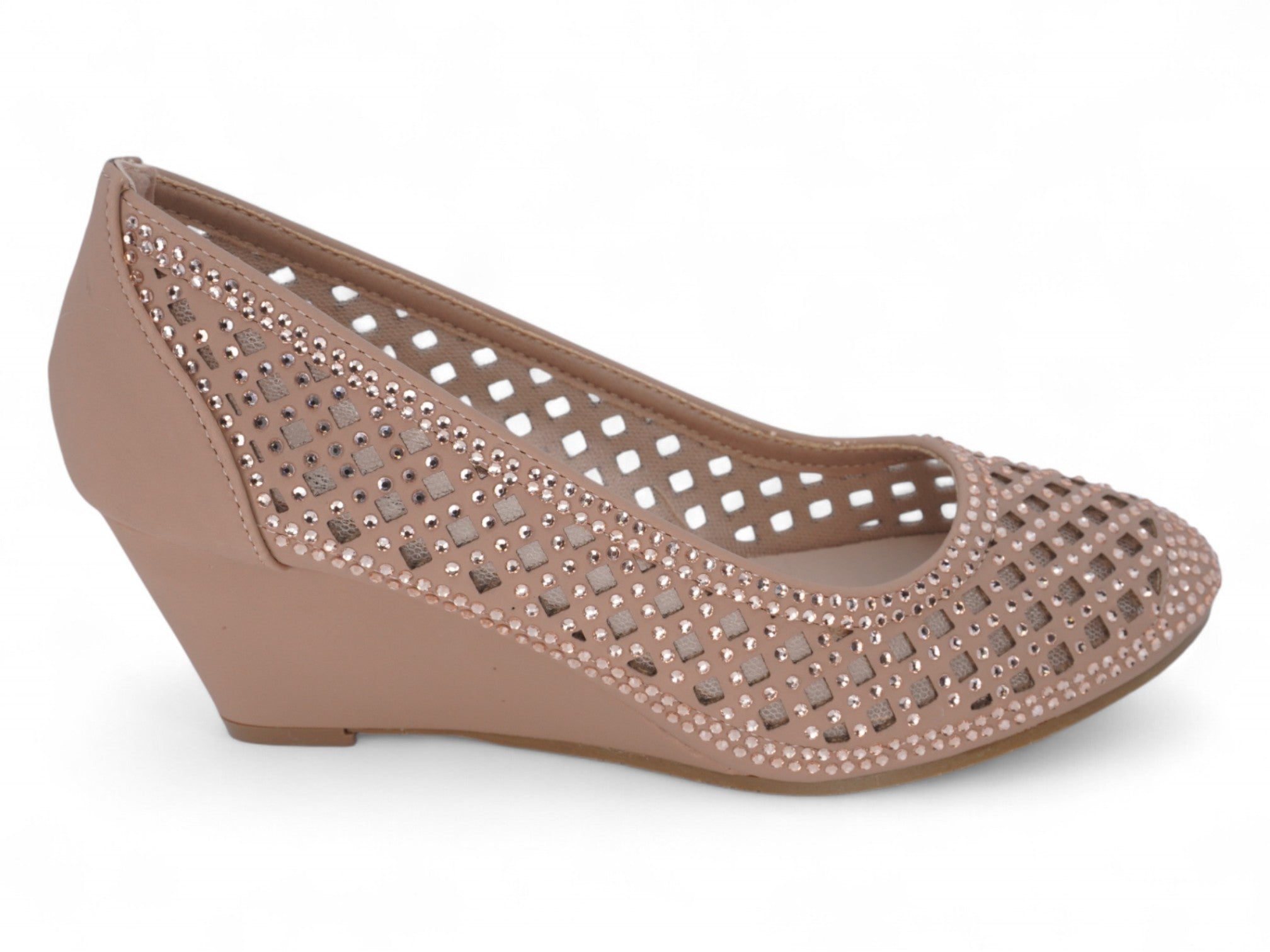 Women's Nude Freya Wedge