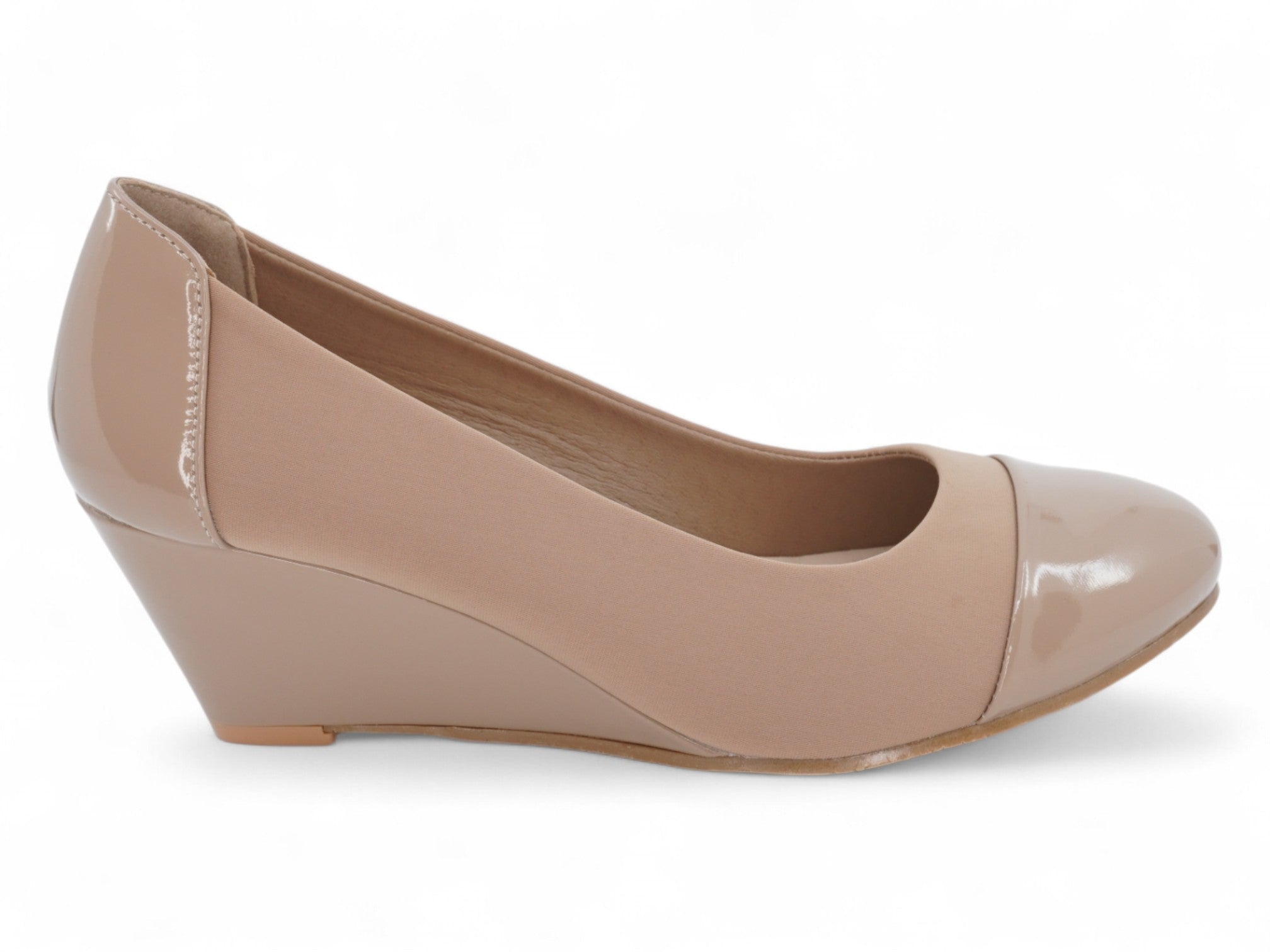 Women's Dark Nude Alena Wedge