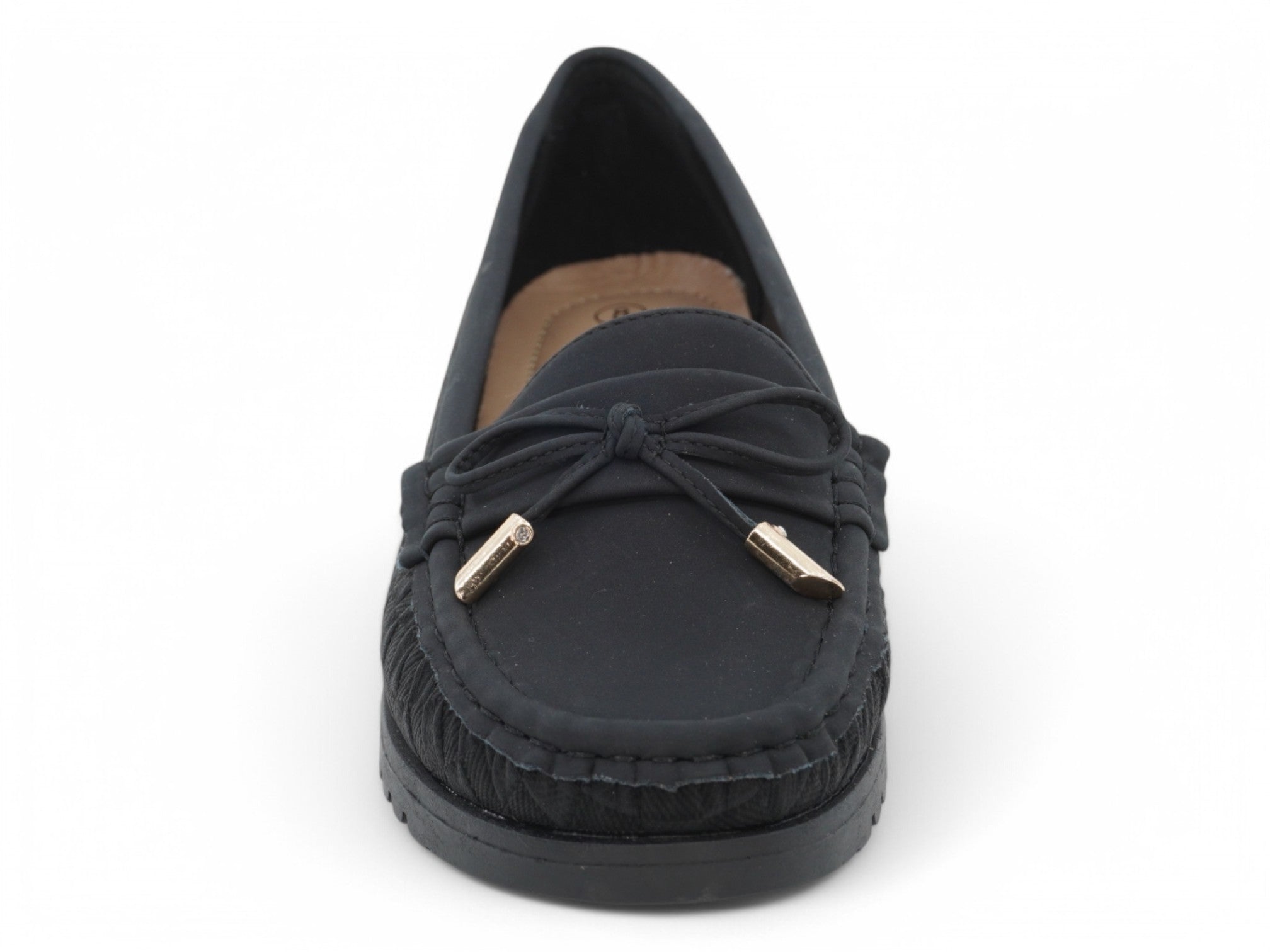 Women's Black Valery Moccasin