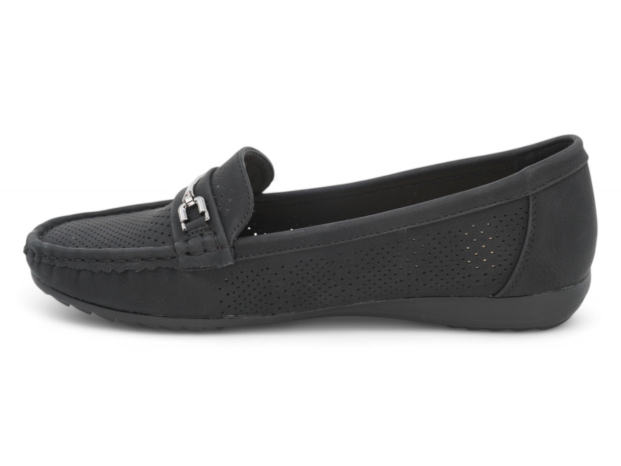 Women's Black Nala Moccasin
