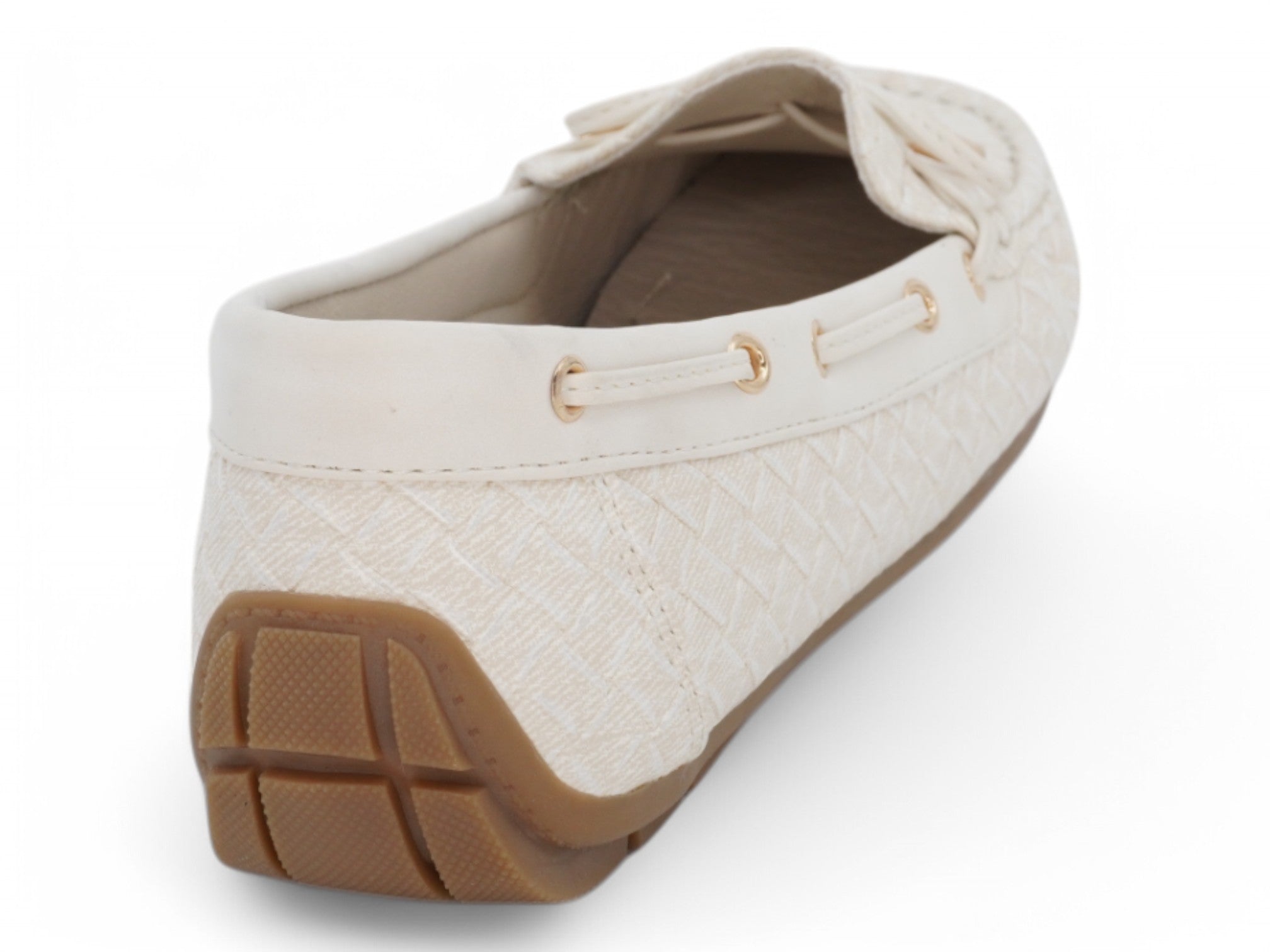 Women's Ivory Annika Moccasin