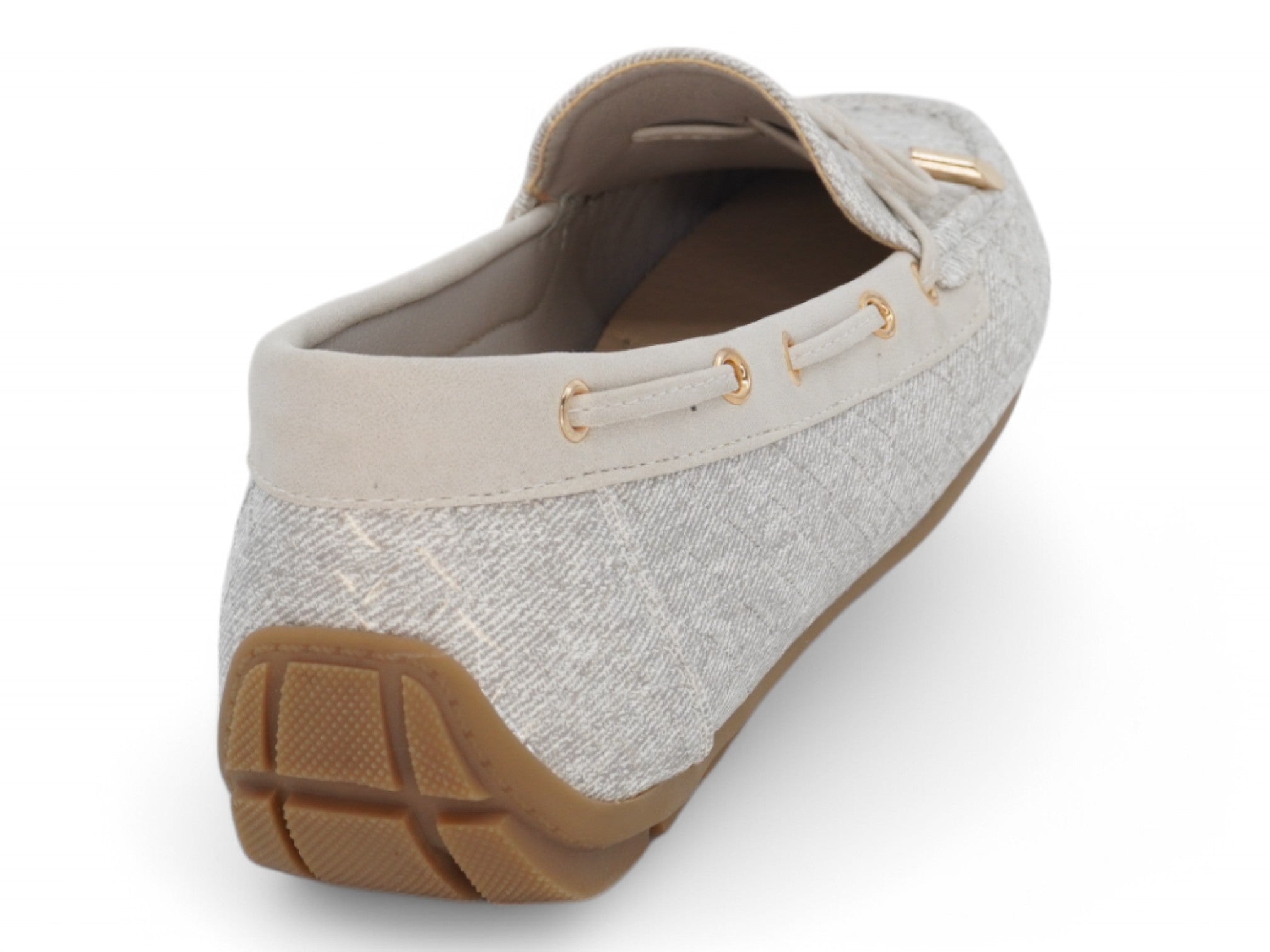 Women's Gray Annika Moccasin
