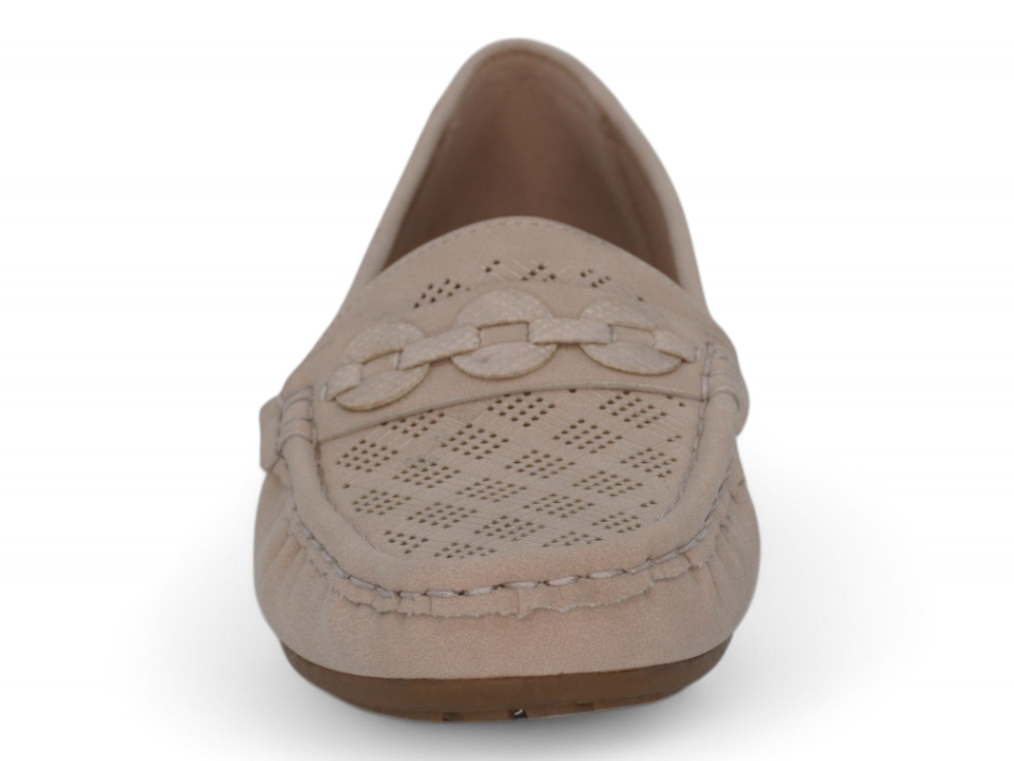Women's Beige Tracy Moccasin