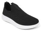 Women's Black High Rise Flyknit Slip On