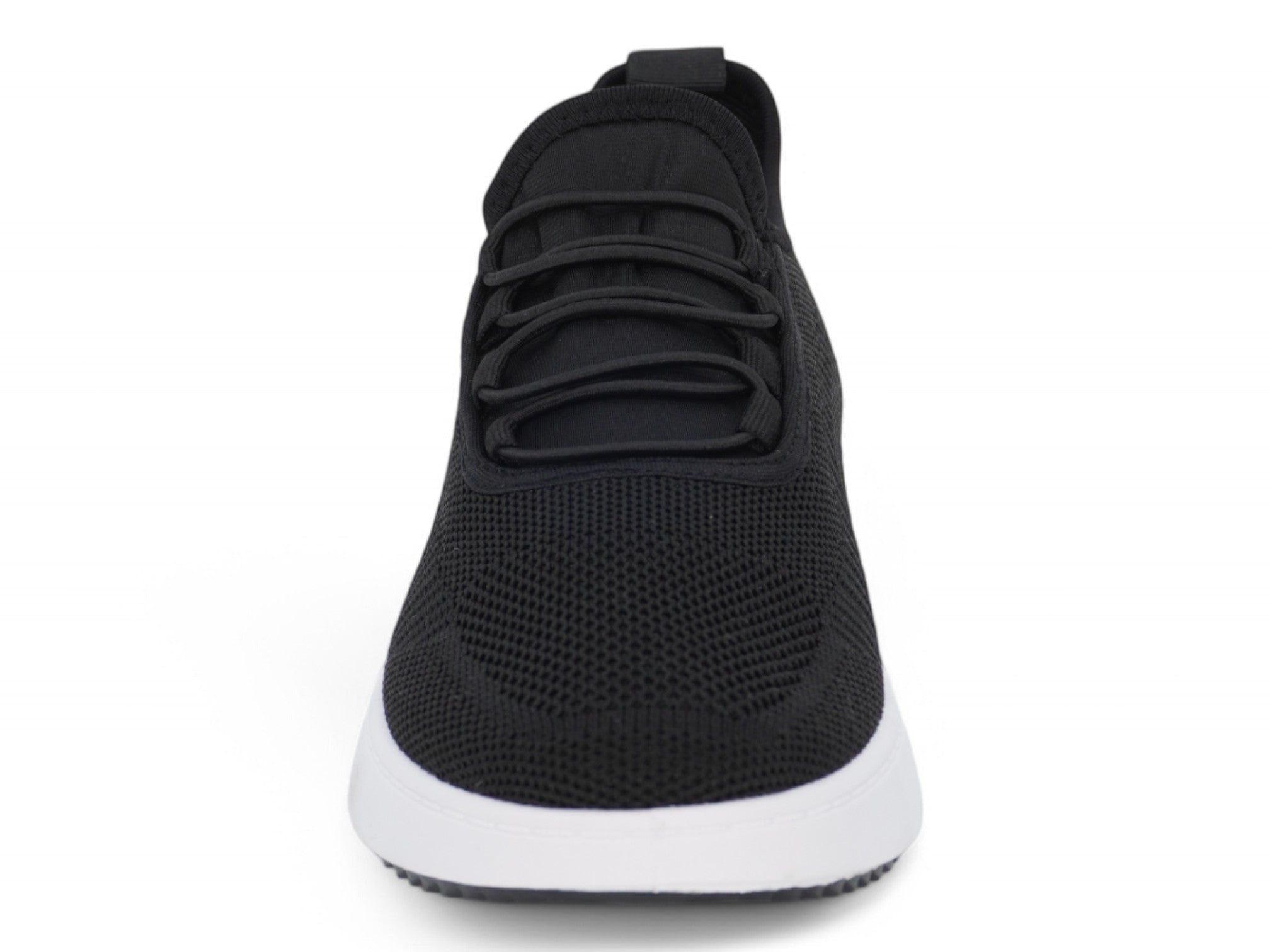 Women's Black Flyknit Bungee Step In Sneaker
