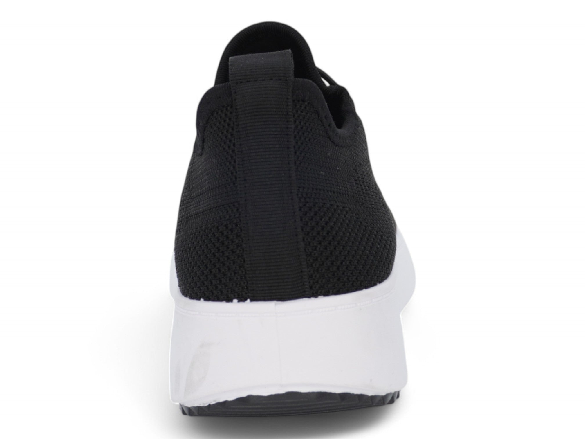 Women's Black Flyknit Bungee Step In Sneaker