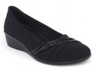 Women's Black Marlen Comfort Wedge