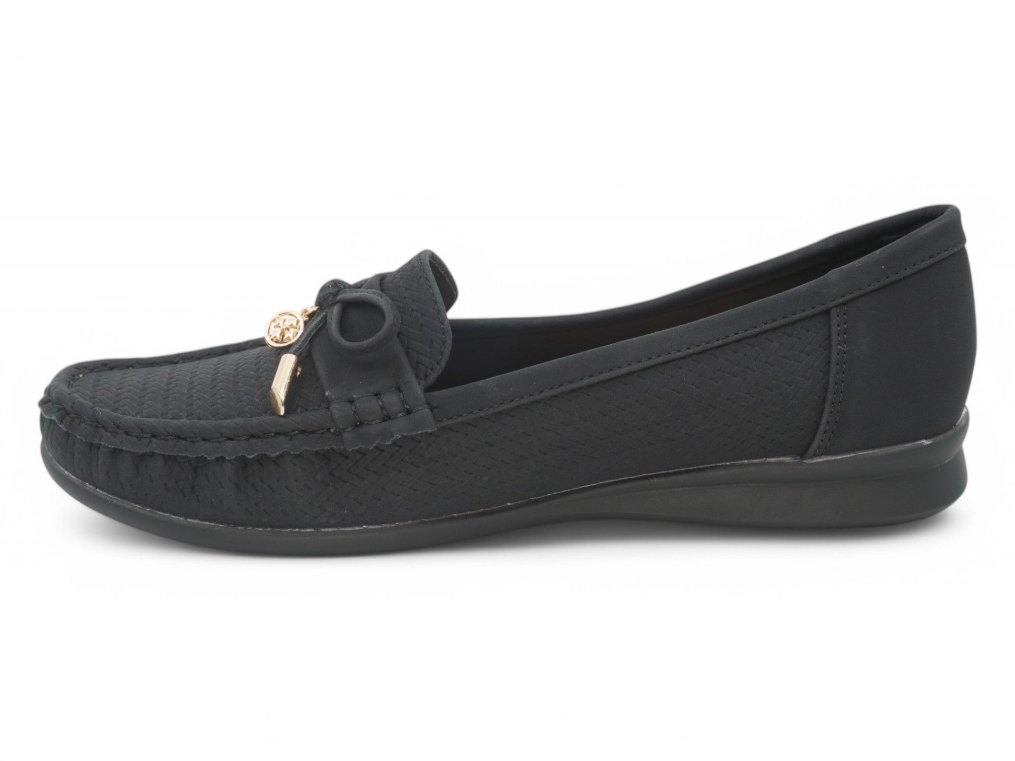 Women's Black Belinda Moccasin
