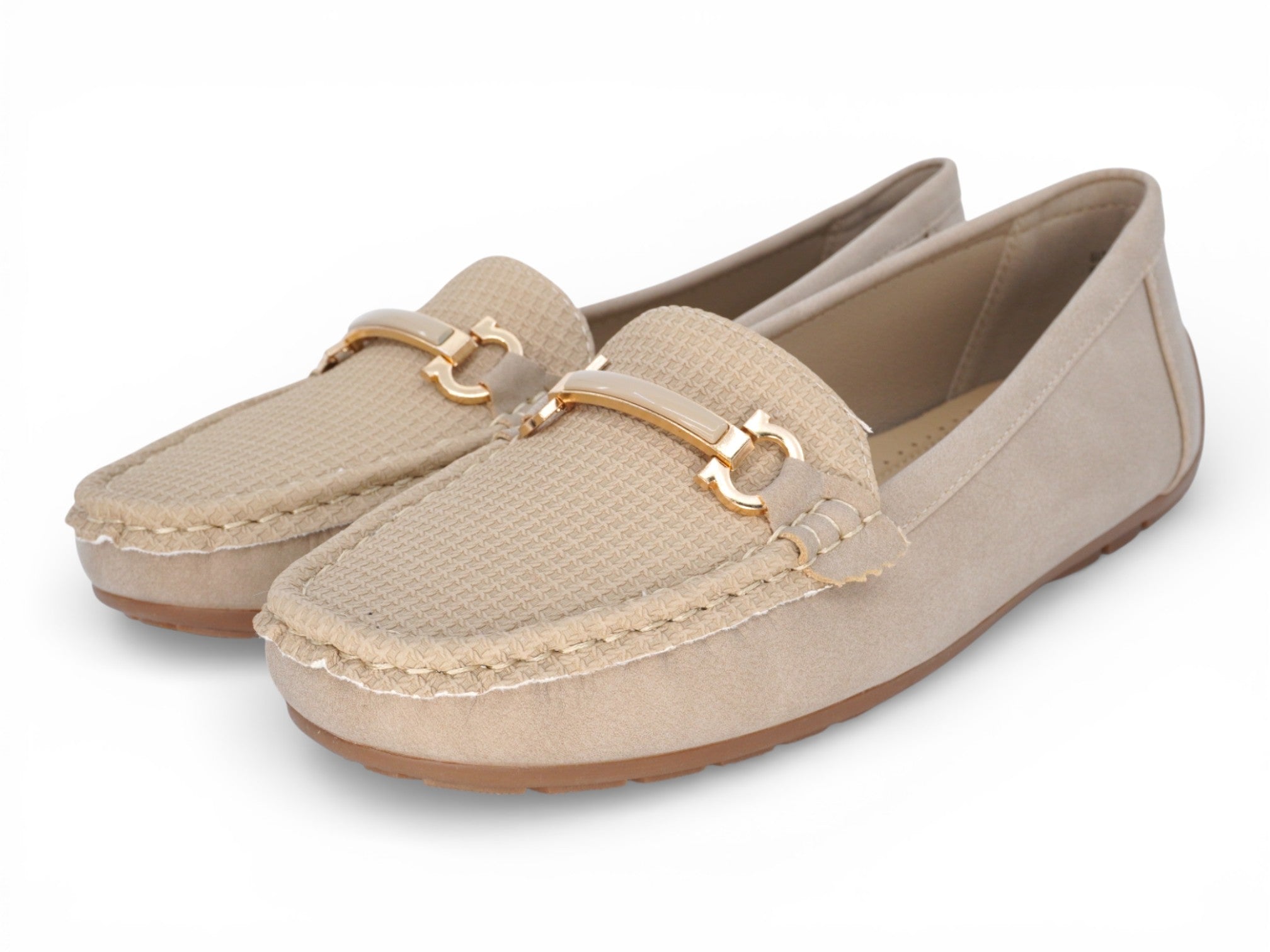 Women's Beige Louisiana Moccasin