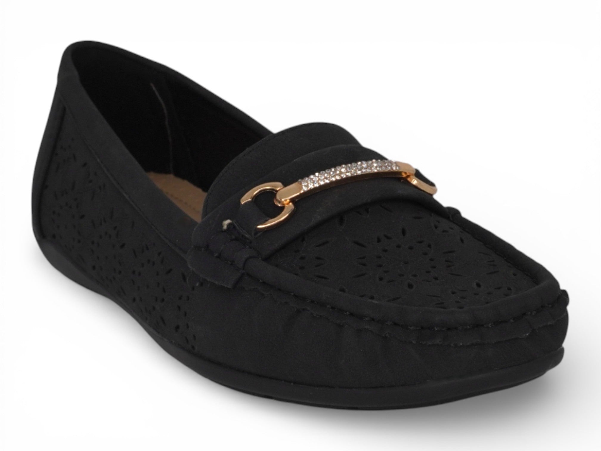 Women's Black Cheryl Moccasin