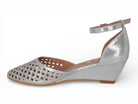 Women's Silver Gladys Wedge