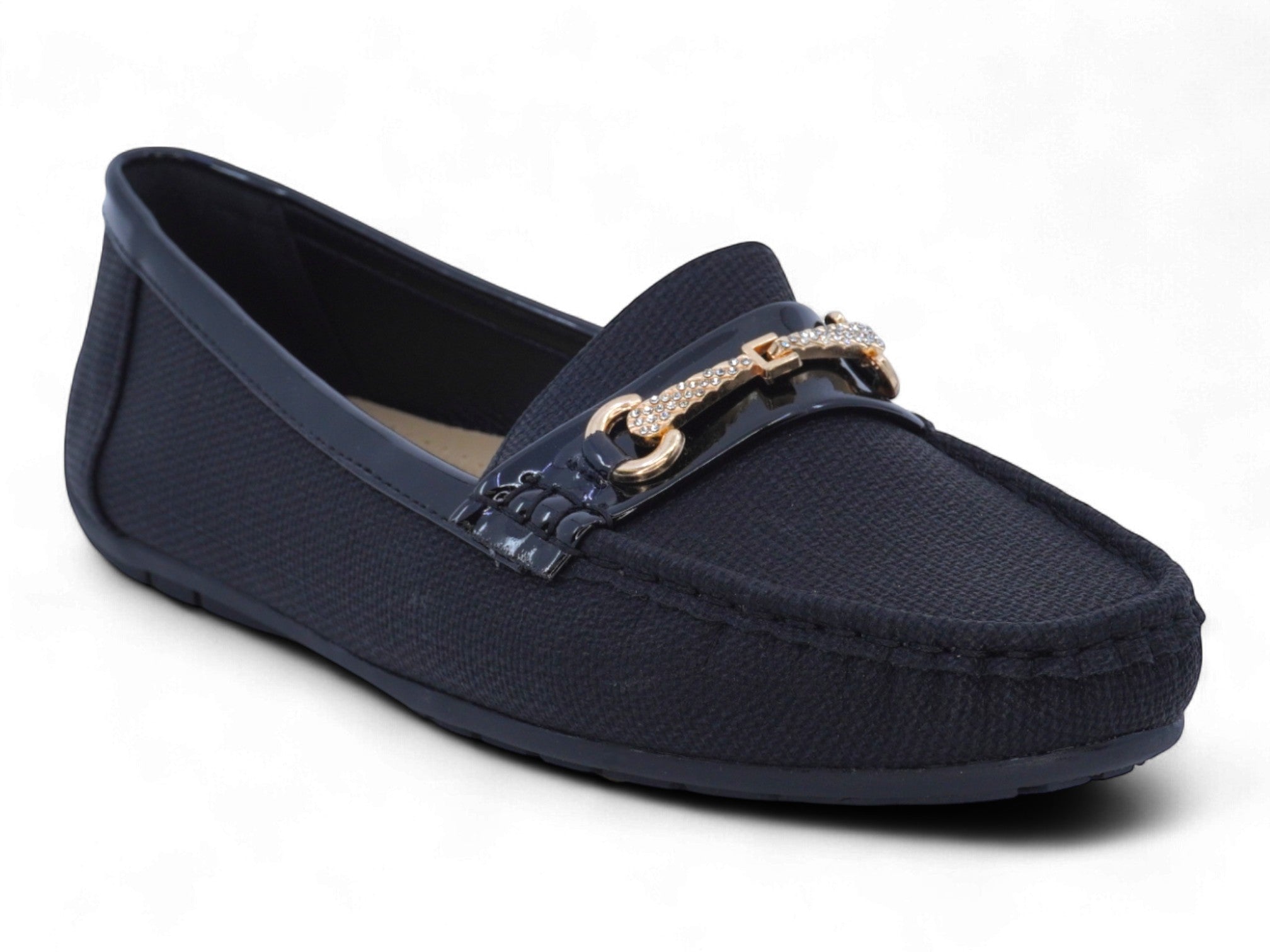 Women's Black Trixie Moccasin