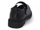 Women's Black Vegan Leather Platform Mary Jane
