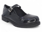 Women's Black Vegan Patent Leather Mary Jane