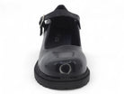 Women's Black Vegan Patent Leather Mary Jane