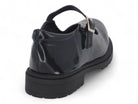 Women's Black Vegan Patent Leather Mary Jane
