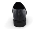 Women's Black Vegan Leather Loafer