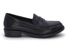 Women's Black Matte Vegan Leather Loafer