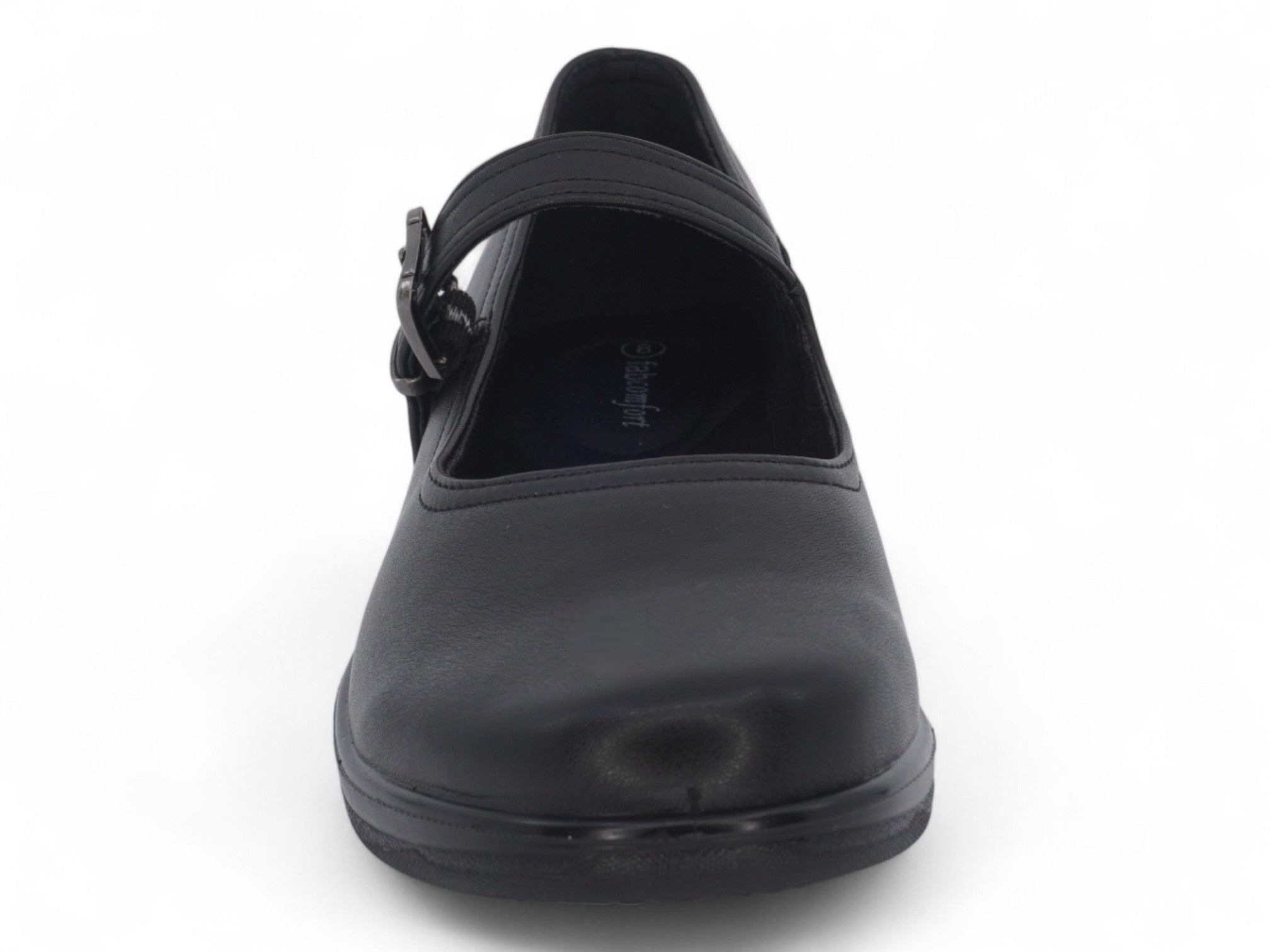 Women's Black Vegan Leather Mary Jane