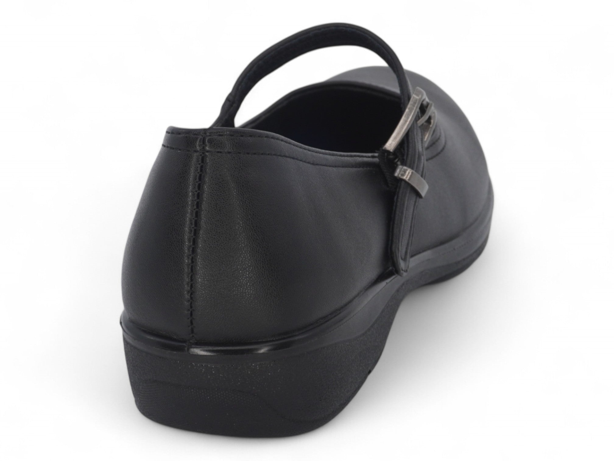 Women's Black Vegan Leather Mary Jane