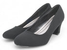 Women's Black Rani Wide Width Heel