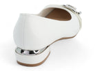 Women's White Leah Wide Width Dress Shoe