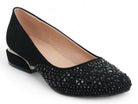 Women's Black Gemma Wide Width Dress Shoe