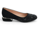 Women's Black Gemma Wide Width Dress Shoe