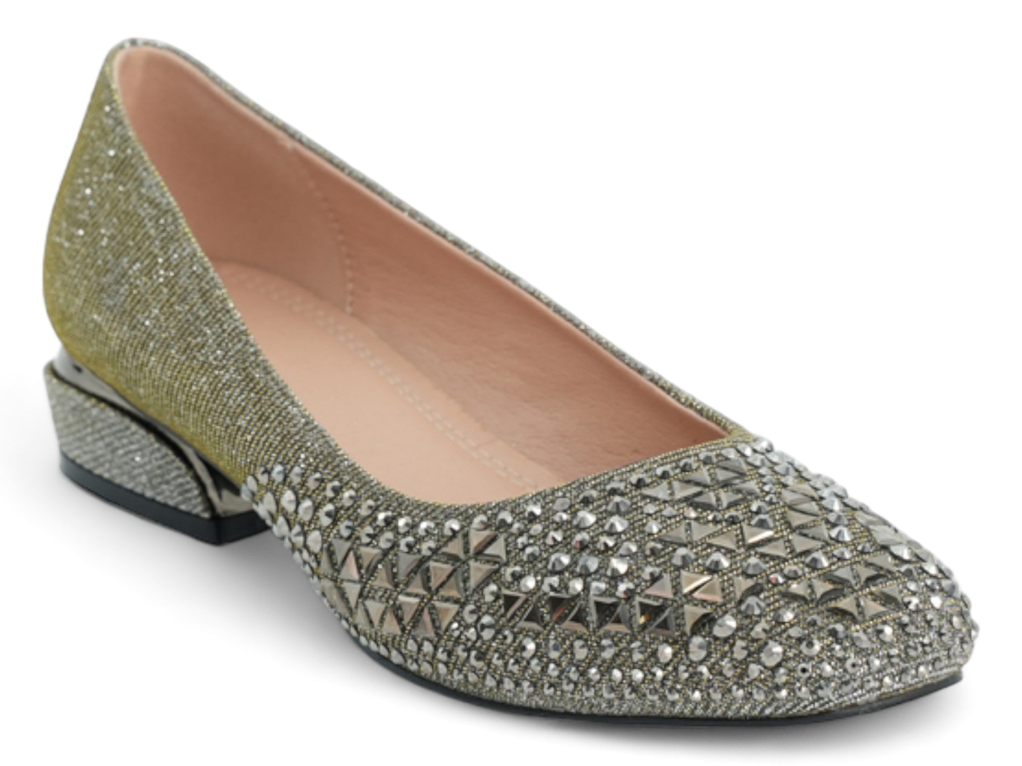 Women's Pewter Gemma Wide Width Dress Shoe