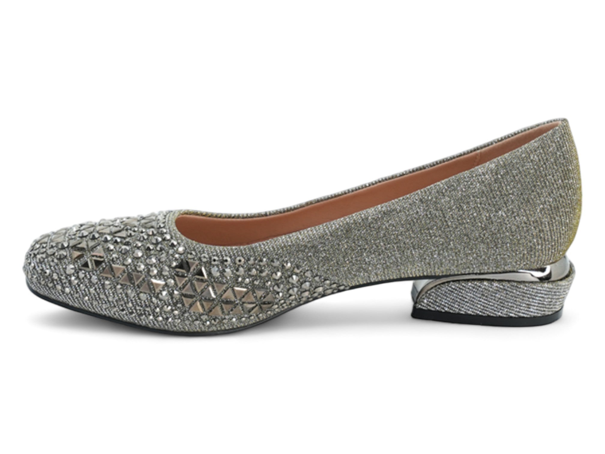 Women's Pewter Gemma Wide Width Dress Shoe