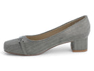 Women's Pewter Evita Wide Width Dress Shoe