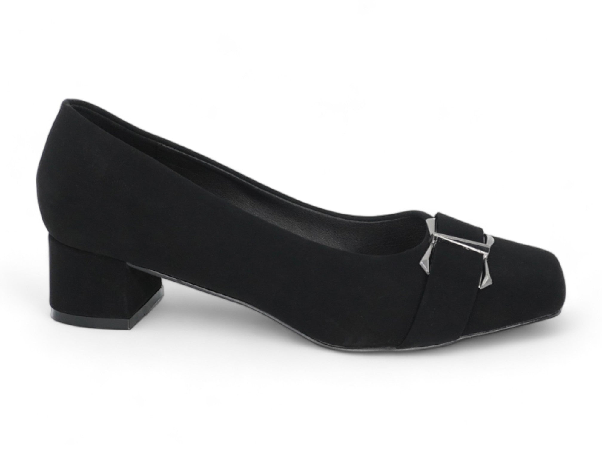 Women's Black Eileen Wide Width Heel