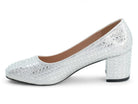 Women's Silver Tammy Wide Width Dress Shoe
