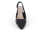 Women's Black Patent Wide Width Heel