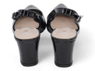 Women's Black Patent Wide Width Heel