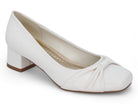 Women's White Rozane Wide Width Heel