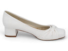 Women's White Rozane Wide Width Heel